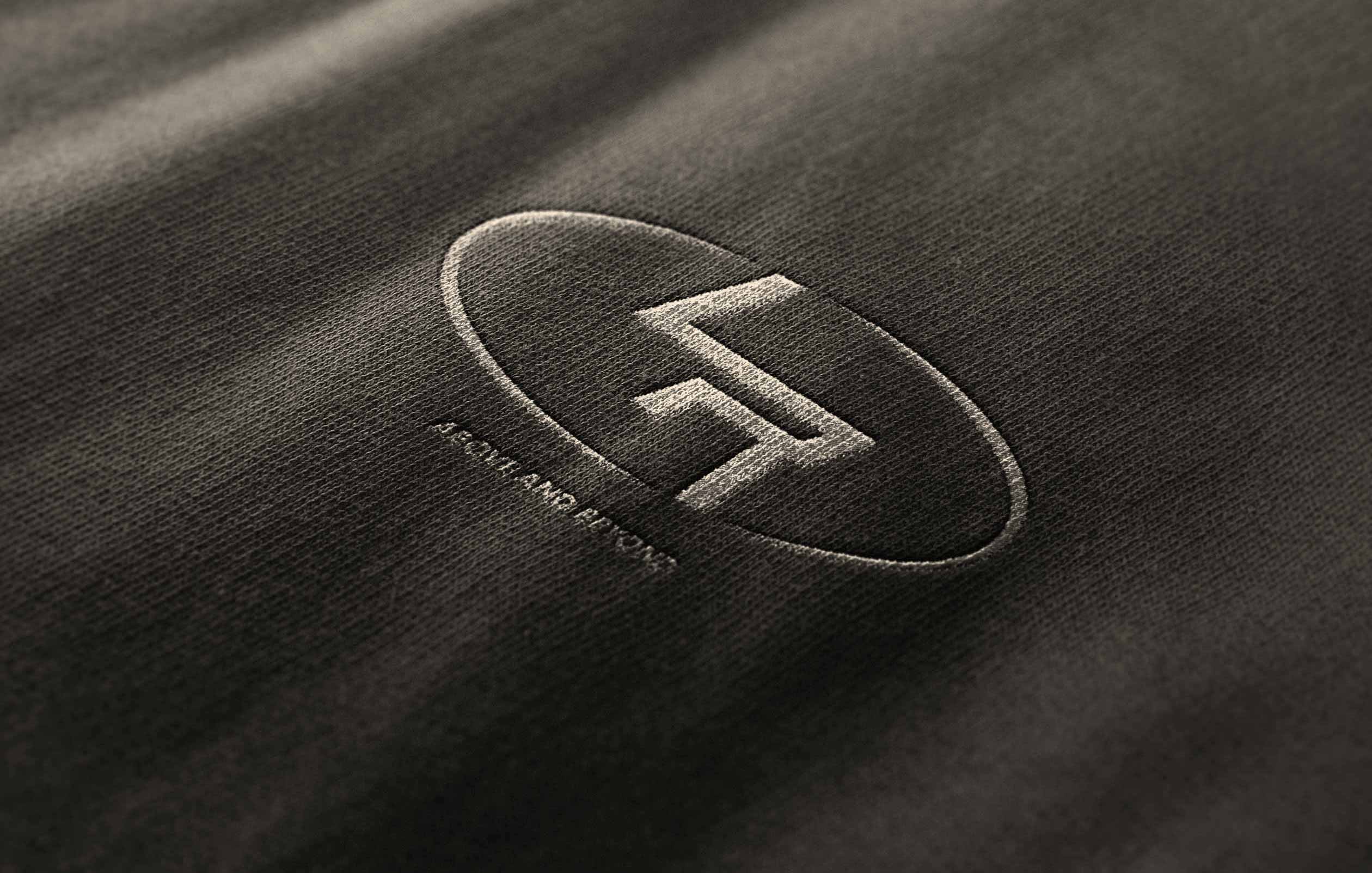 Sweater mockup of Land Rover rebrand proposal